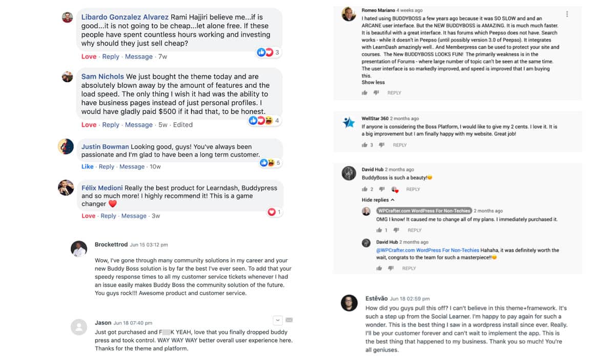 Buddyboss Testimonials Social Media Buddyboss-Testimonials