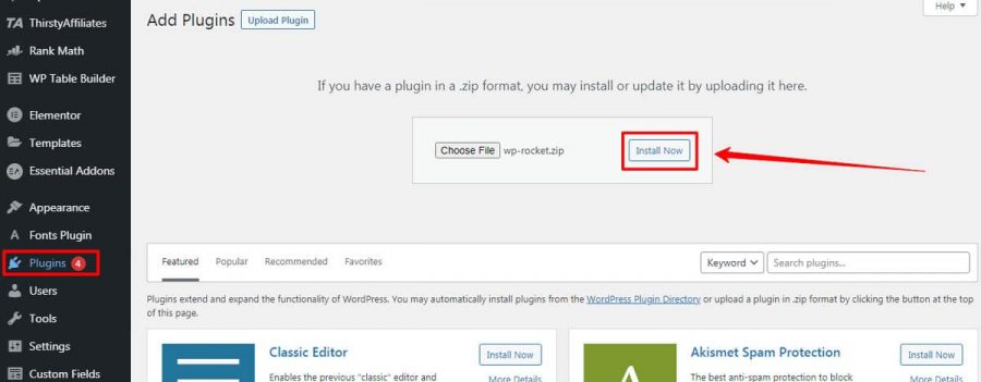 Install-wordpress-plugin