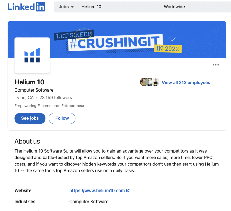 Helium-10-linkdin