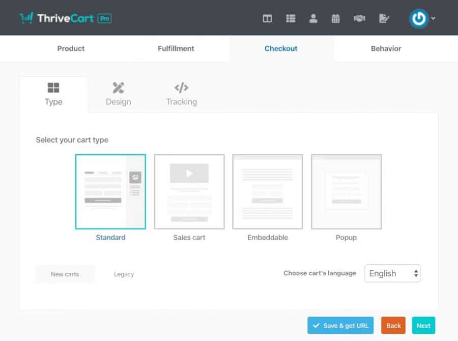 thrivecart pre designed templates