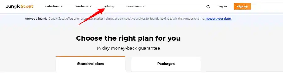 Jungle-scout-pricing-page