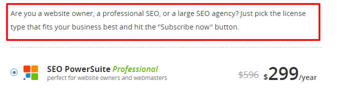 seo powersuite pricing