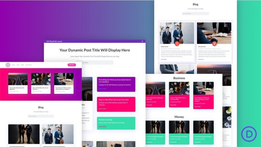 divi theme organize-blog-post-featured