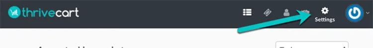 Thrivecart-Settings