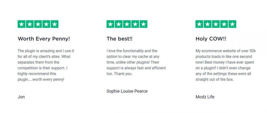 WP Rocket Reviews on Trustpilot