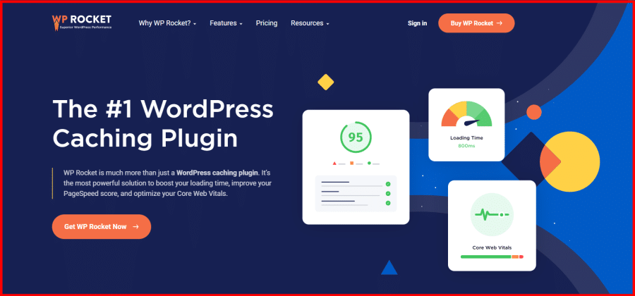 WP Rocket Website
