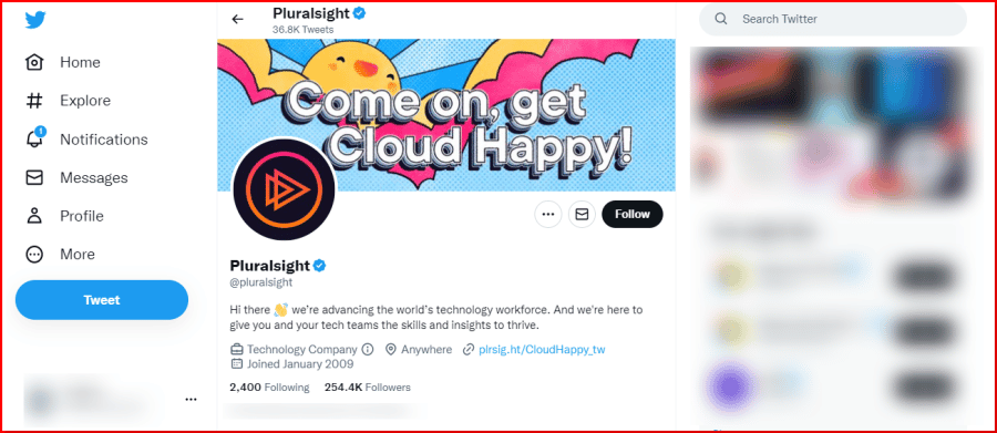 pluralsight-Twitter-Profile