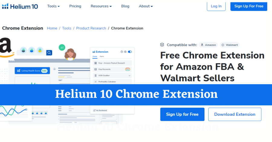 Helium 10 Chrome Extension