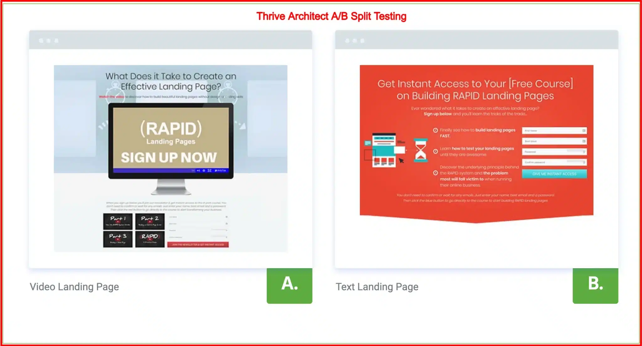 Thrive-Architect-A-B-split-testing