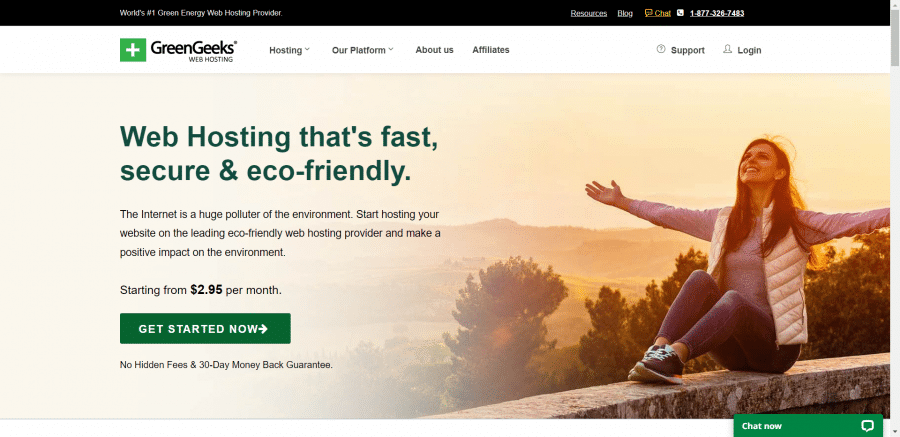 GreenGeeks Home Page