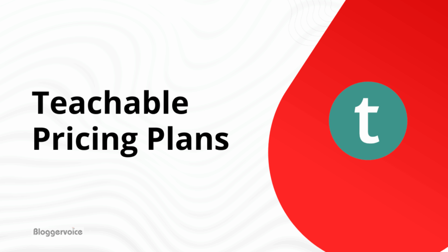 Teachable Pricing options