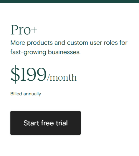 Teachable Pro+ pricing annually