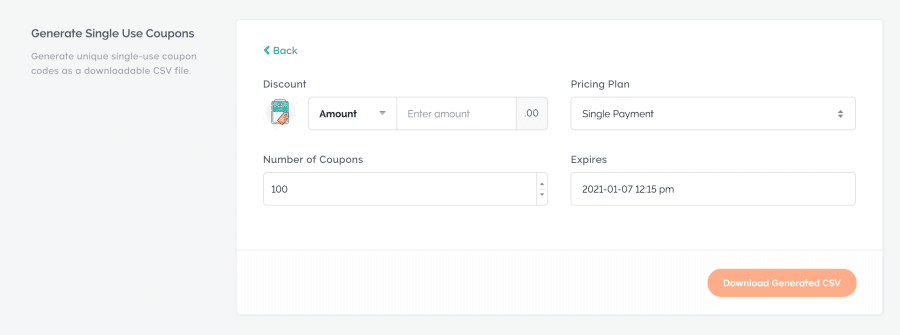 generate-single-use-coupons