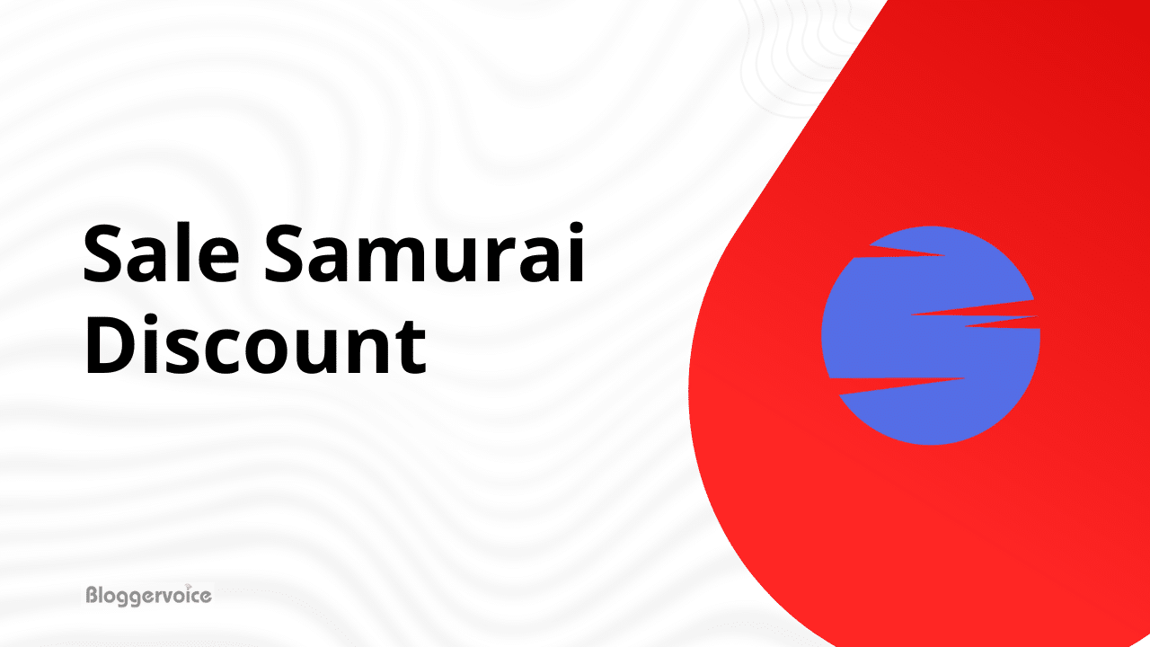 Sale Samurai Discount Coupon