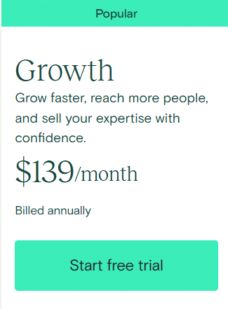 Teachable Growth plan