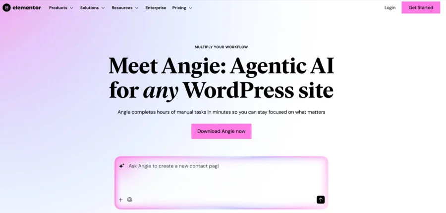 Angie AI for wordpress website