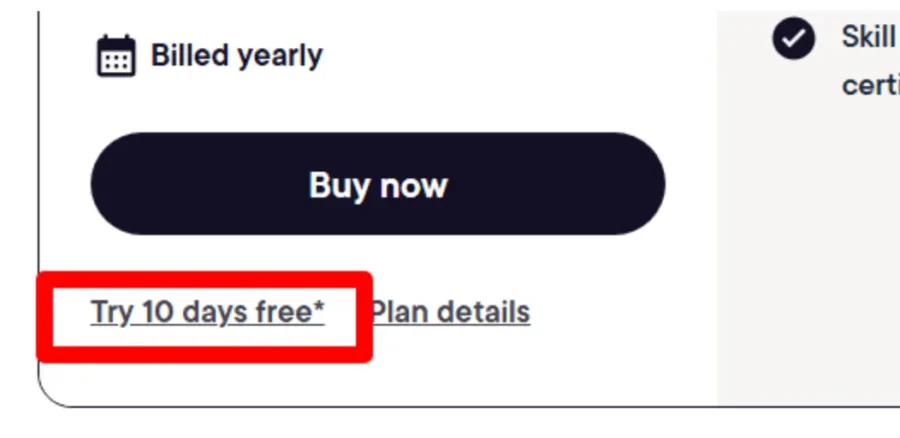 pluralsight 10 days free trial