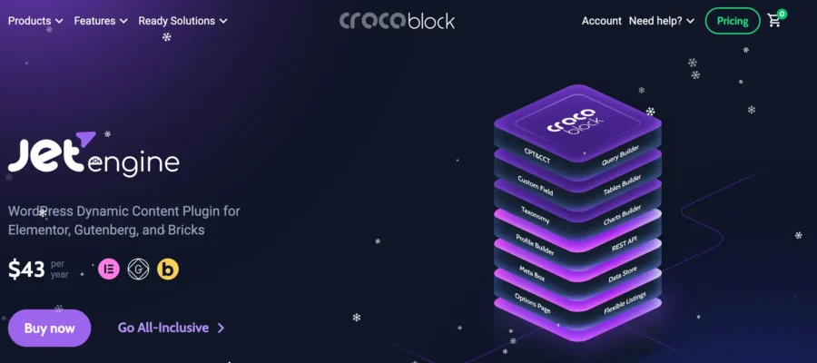 Crocoblock jet engine