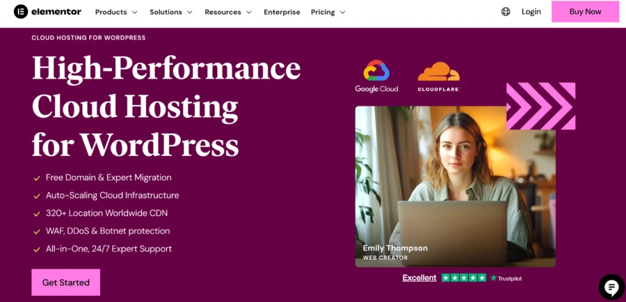 elementor hosting for wordopress