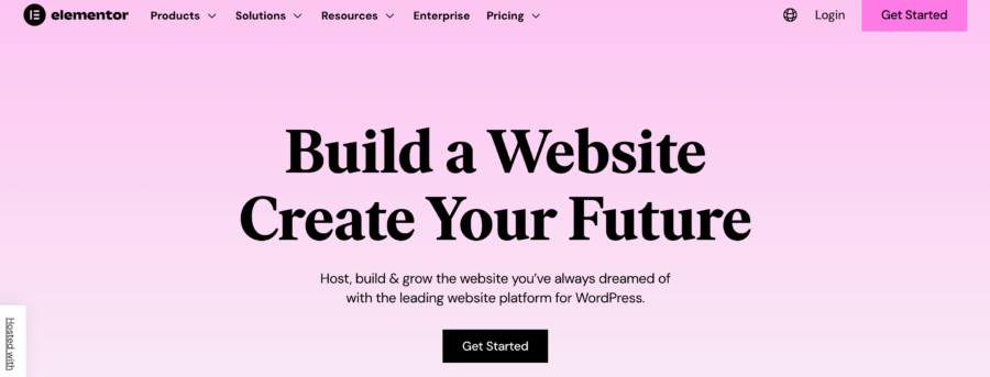 elementor pro hime page