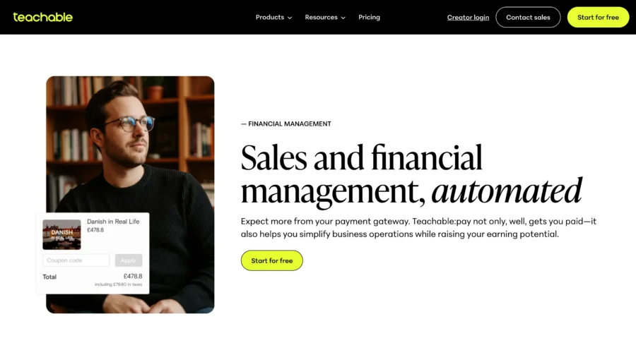 Teachable flexible payment options