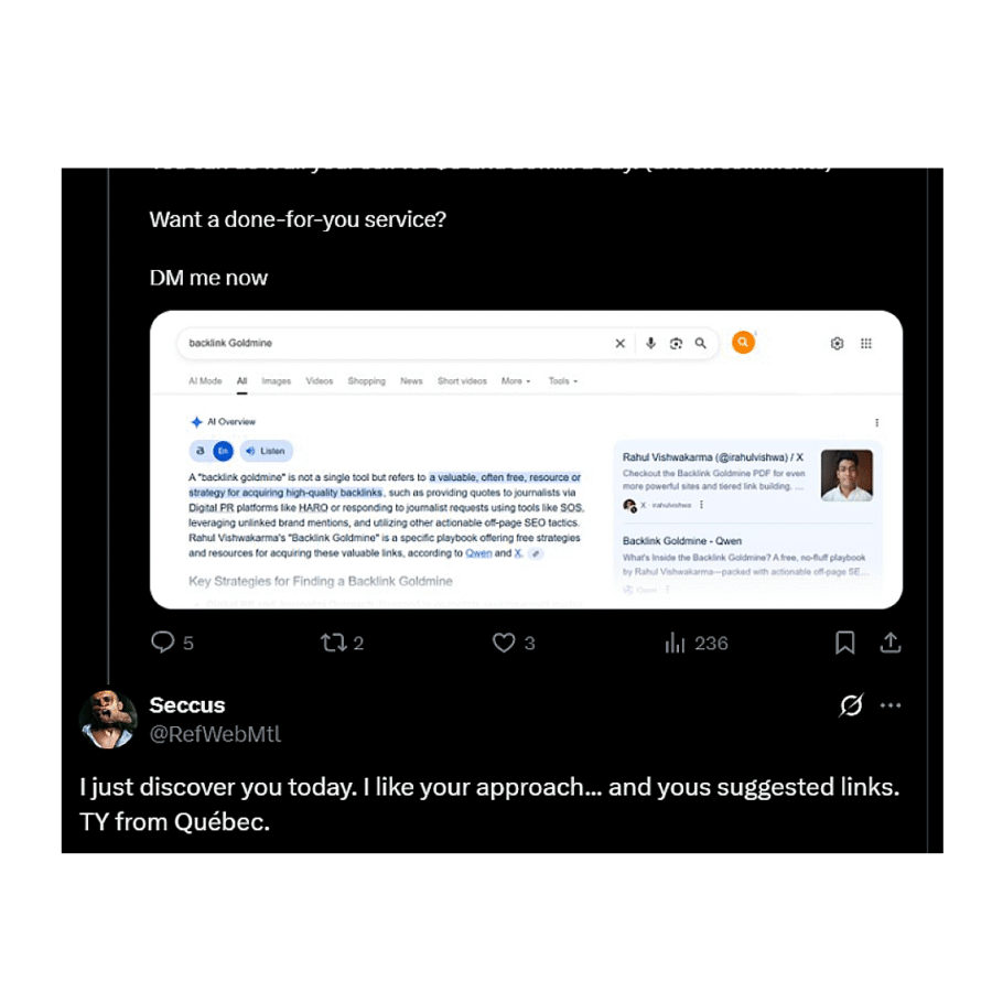 Testimonial of Seccus