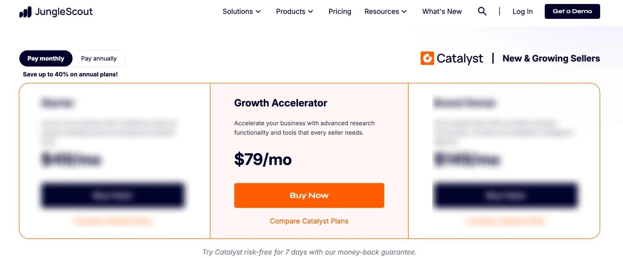 Jungle scout Growth Accelerator plan