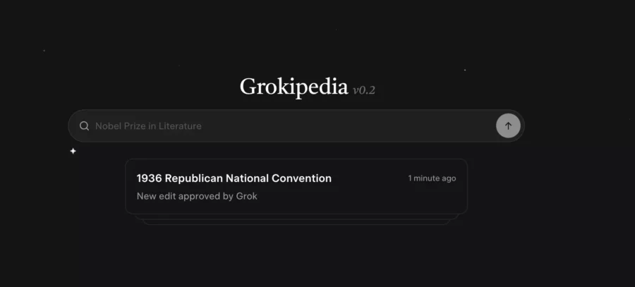 grokipedia home