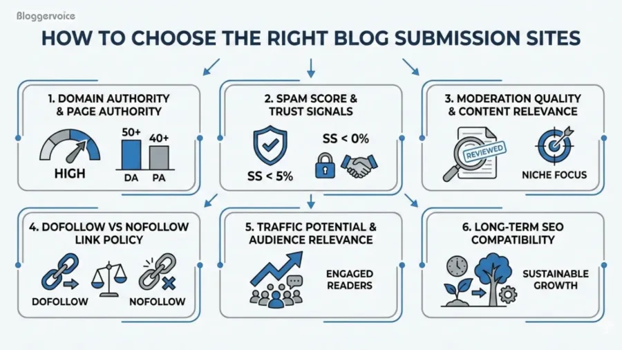 How to choose the right blog submission sites