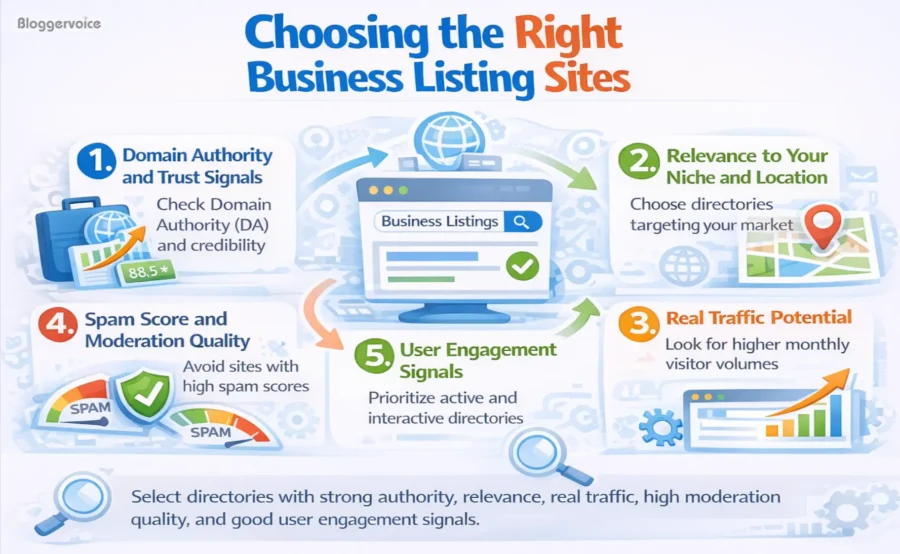 choosing the right business listing sites