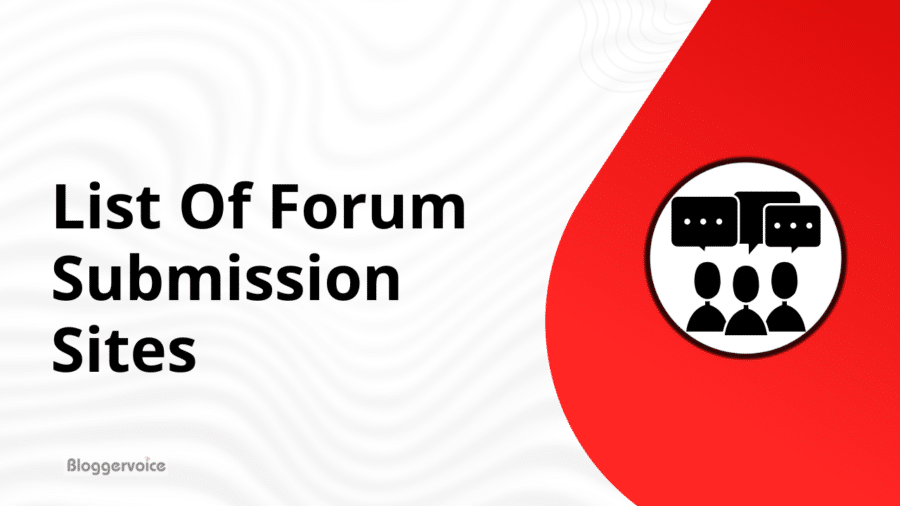 forum submission sites