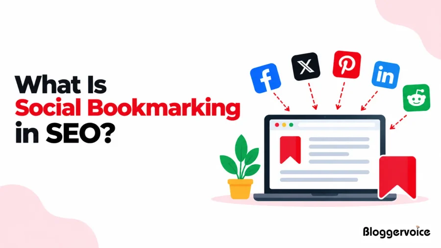 Social bookmarking in SEO means sharing your page links on public platforms so search engines and real users can discover your content faster.