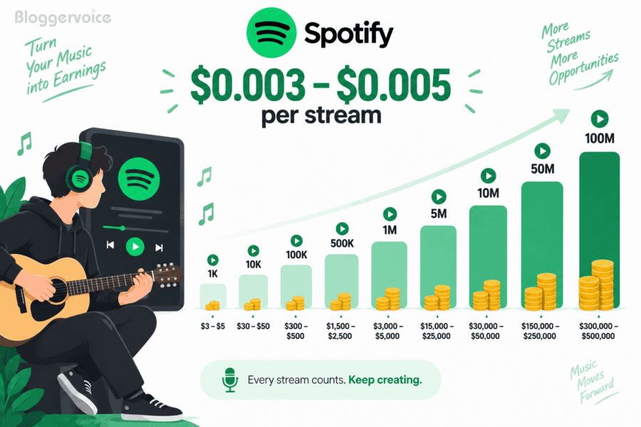 Spotify Pay Per Stream