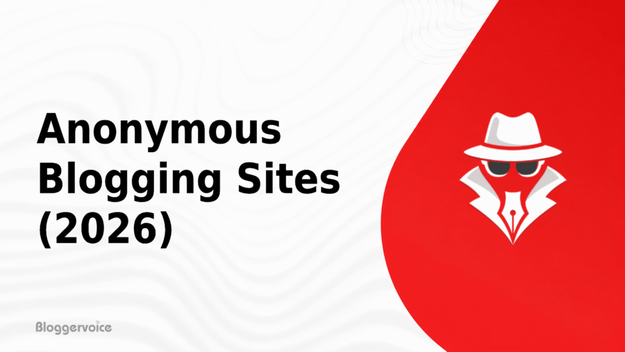 anonymous blogging sites