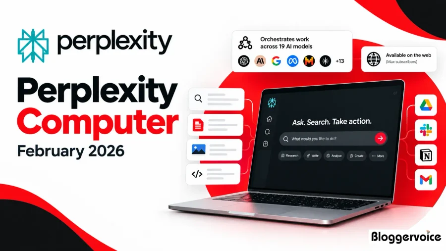 Perplexity Computer launched in February 2026 and orchestrates work across 19 AI models
